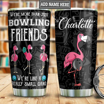 Bowling Gang Personalized Stainless Steel Tumbler 20Oz - Thegiftio UK