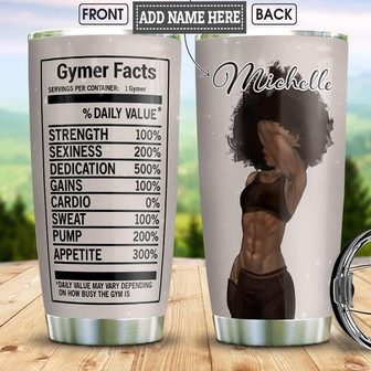 Bw Gymer Personalized Stainless Steel Tumbler 20Oz - Thegiftio UK
