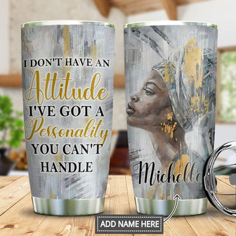 Bw Personalized Stainless Steel Tumbler 20Oz - Thegiftio UK