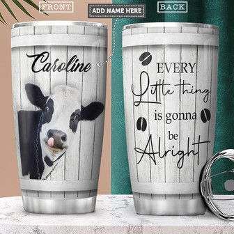 Cattle Personalized Stainless Steel Tumbler 20Oz - Thegiftio UK