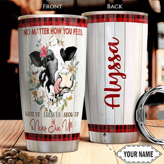 Cattle Personalized Stainless Steel Tumbler 20Oz - Thegiftio UK