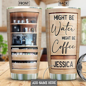 Coffee Lover Personalized Stainless Steel Tumbler 20Oz - Thegiftio UK