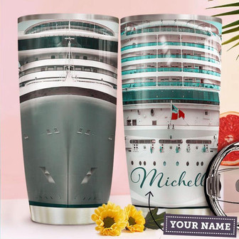 Cruise Personalized Stainless Steel Tumbler 20Oz - Thegiftio