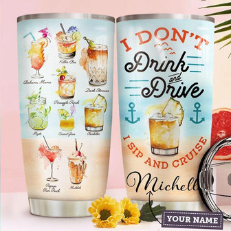 Cruise Personalized Stainless Steel Tumbler 20Oz - Thegiftio