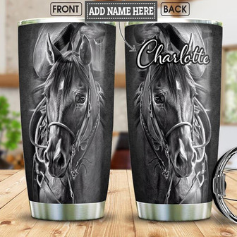 Dark Horse Personalized Stainless Steel Tumbler 20Oz - Thegiftio UK