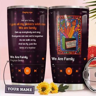 Disco Music Sisters Personalized Stainless Steel Tumbler 20Oz - Thegiftio