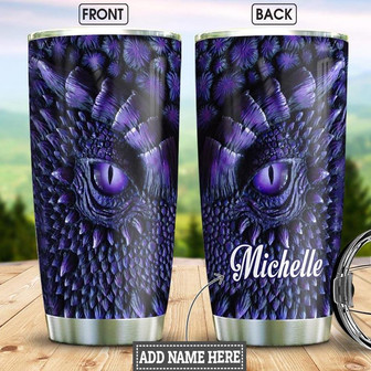 Dragon Personalized Stainless Steel Tumbler 20Oz - Thegiftio UK