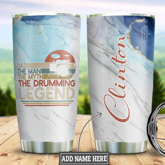 Drummer Personalized Stainless Steel Tumbler 20Oz - Thegiftio UK