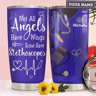 Ems Uniform Personalized Stainless Steel Tumbler 20Oz - Thegiftio UK