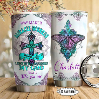 Faith Personalized Stainless Steel Tumbler 20Oz - Thegiftio UK