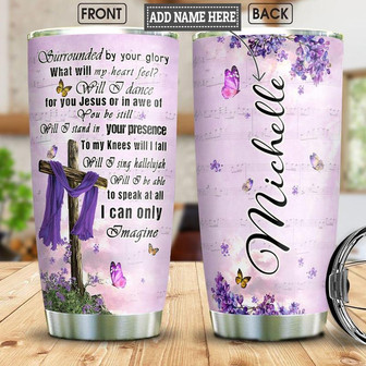 Faith Personalized Stainless Steel Tumbler 20Oz - Thegiftio UK
