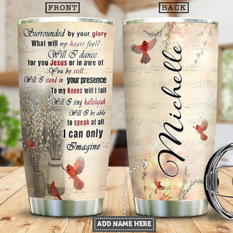 Faith Personalized Stainless Steel Tumbler 20Oz - Thegiftio UK