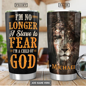 Faith Personalized Stainless Steel Tumbler 20Oz - Thegiftio UK