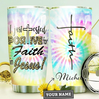 Faith Personalized Stainless Steel Tumbler 20Oz - Thegiftio UK