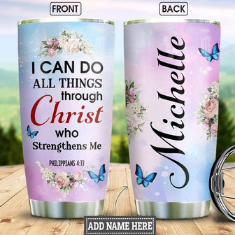 Faith Personalized Stainless Steel Tumbler 20Oz - Thegiftio UK
