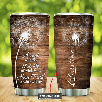Faith Personalized Stainless Steel Tumbler 20Oz - Thegiftio UK