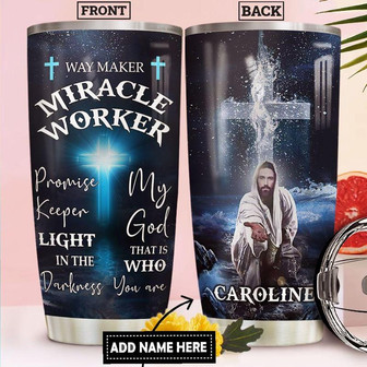 Faith Personalized Stainless Steel Tumbler 20Oz - Thegiftio UK
