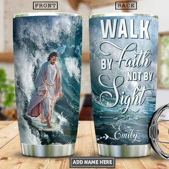 Faith Personalized Stainless Steel Tumbler 20Oz - Thegiftio UK