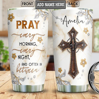 Faith Personalized Stainless Steel Tumbler 20Oz - Thegiftio UK