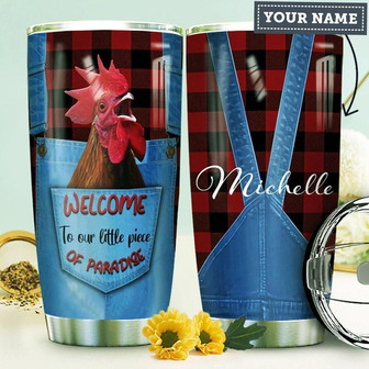 Farmer Personalized Stainless Steel Tumbler 20Oz - Thegiftio UK