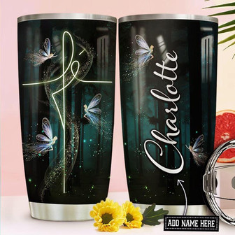 Fe Fairy Personalized Stainless Steel Tumbler 20Oz - Thegiftio