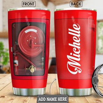 Firefighter Personalized Stainless Steel Tumbler 20Oz - Thegiftio UK