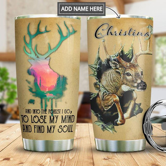 Forrest Personalized Stainless Steel Tumbler 20Oz - Thegiftio UK