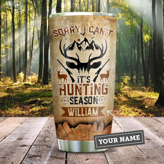 Game And Ammo Hunting Personalized Stainless Steel Tumbler 20Oz - Thegiftio UK