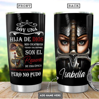 God Daughter Spainish Personalized Stainless Steel Tumbler 20Oz - Thegiftio
