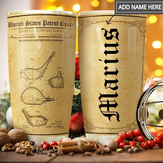 Golf Club Personalized Stainless Steel Tumbler 20Oz - Thegiftio UK