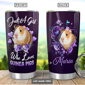 Guinea Pig Personalized Stainless Steel Tumbler 20Oz - Thegiftio UK