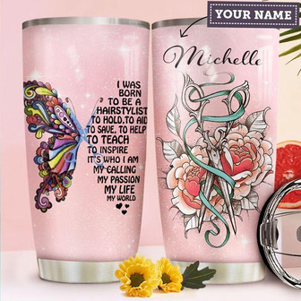 Hairstylist Personalized Stainless Steel Tumbler 20Oz - Thegiftio UK