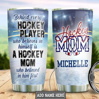Hockey Personalized Stainless Steel Tumbler 20Oz - Thegiftio UK