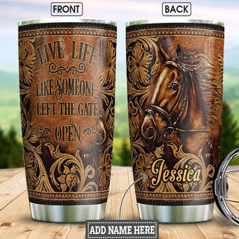 Horse Personalized Stainless Steel Tumbler 20Oz