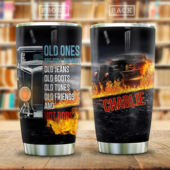 Hot Rods Lover Personalized Stainless Steel Tumbler 20Oz - Thegiftio UK