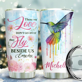 Hummingbird Sky Personalized Stainless Steel Tumbler 20Oz - Thegiftio UK