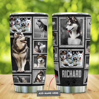 Husky Collection For You Personalized Stainless Steel Tumbler 20Oz - Thegiftio UK