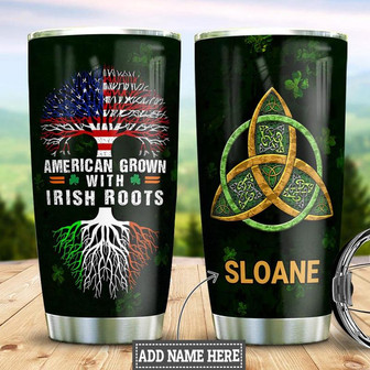 Irish Personalized Stainless Steel Tumbler 20Oz - Thegiftio UK