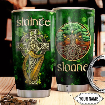 Irish Personalized Stainless Steel Tumbler 20Oz - Thegiftio UK