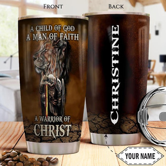 Jesus Personalized Stainless Steel Tumbler 20Oz - Thegiftio UK