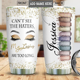 Makeup Personalized Stainless Steel Tumbler 20Oz - Thegiftio UK