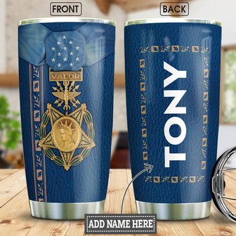 Medal Of Honor Air Force Personalized Stainless Steel Tumbler 20Oz - Thegiftio UK