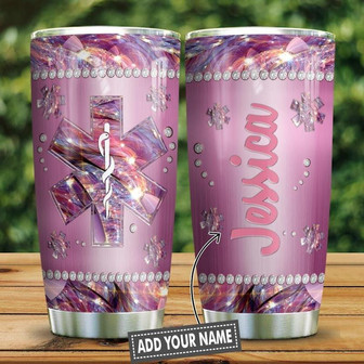 Metal Style Jewelry Paramedic Personalized Stainless Steel Tumbler 20Oz - Thegiftio UK