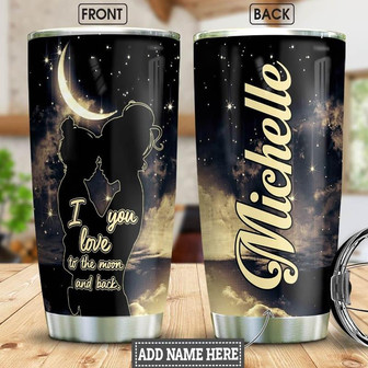 Mom Daughter Personalized Stainless Steel Tumbler 20Oz - Thegiftio UK