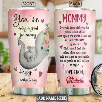 Mother Day Personalized Stainless Steel Tumbler 20Oz - Thegiftio UK
