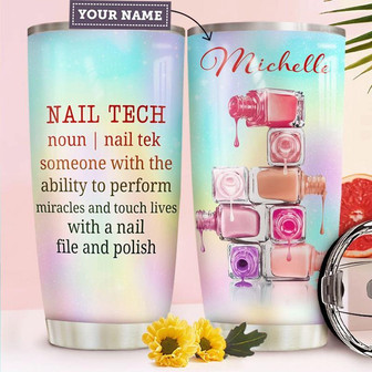 Nail Personalized Stainless Steel Tumbler 20Oz - Thegiftio UK