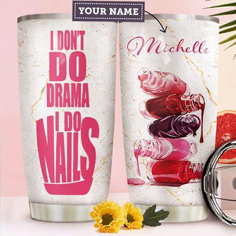 Nail Personalized Stainless Steel Tumbler 20Oz - Thegiftio UK
