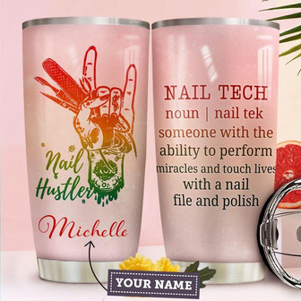 Nail Personalized Stainless Steel Tumbler 20Oz - Thegiftio UK