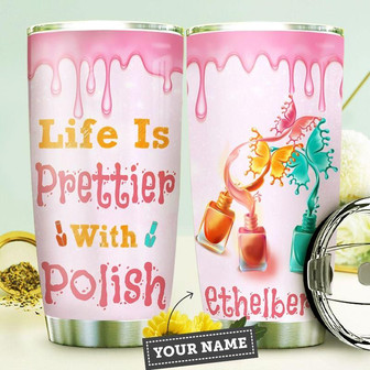 Nail Personalized Stainless Steel Tumbler 20Oz - Thegiftio UK