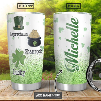 Patrick Day Personalized Stainless Steel Tumbler 20Oz - Thegiftio UK
